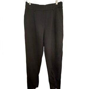 MSCH Copenhagen Popye Classic Black Ankle‎ Pleated Pant Trouser- Large